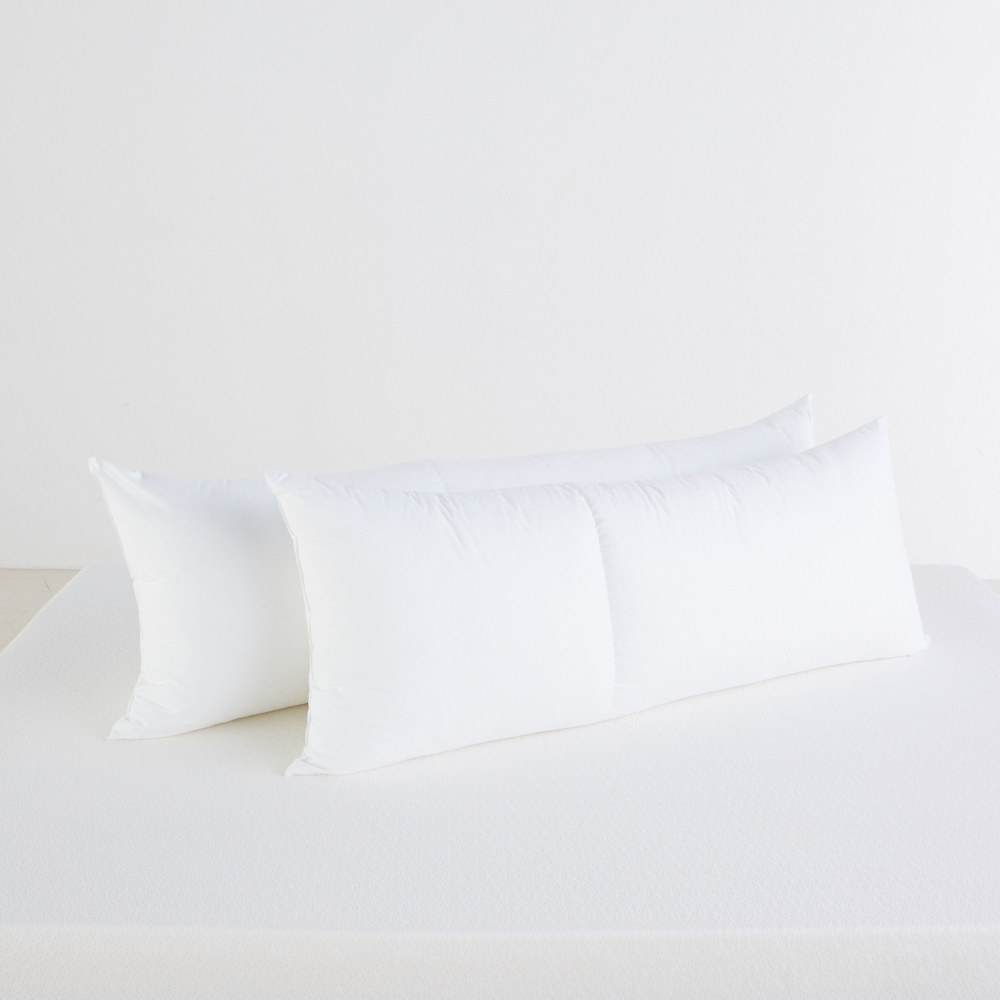 BODY PILLOW COVER 20*50 inches WHITE