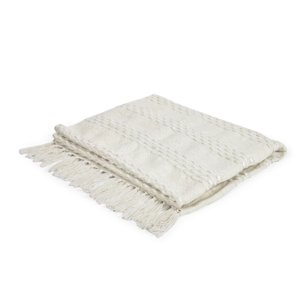 Beva white blanket 125 x 150 cm