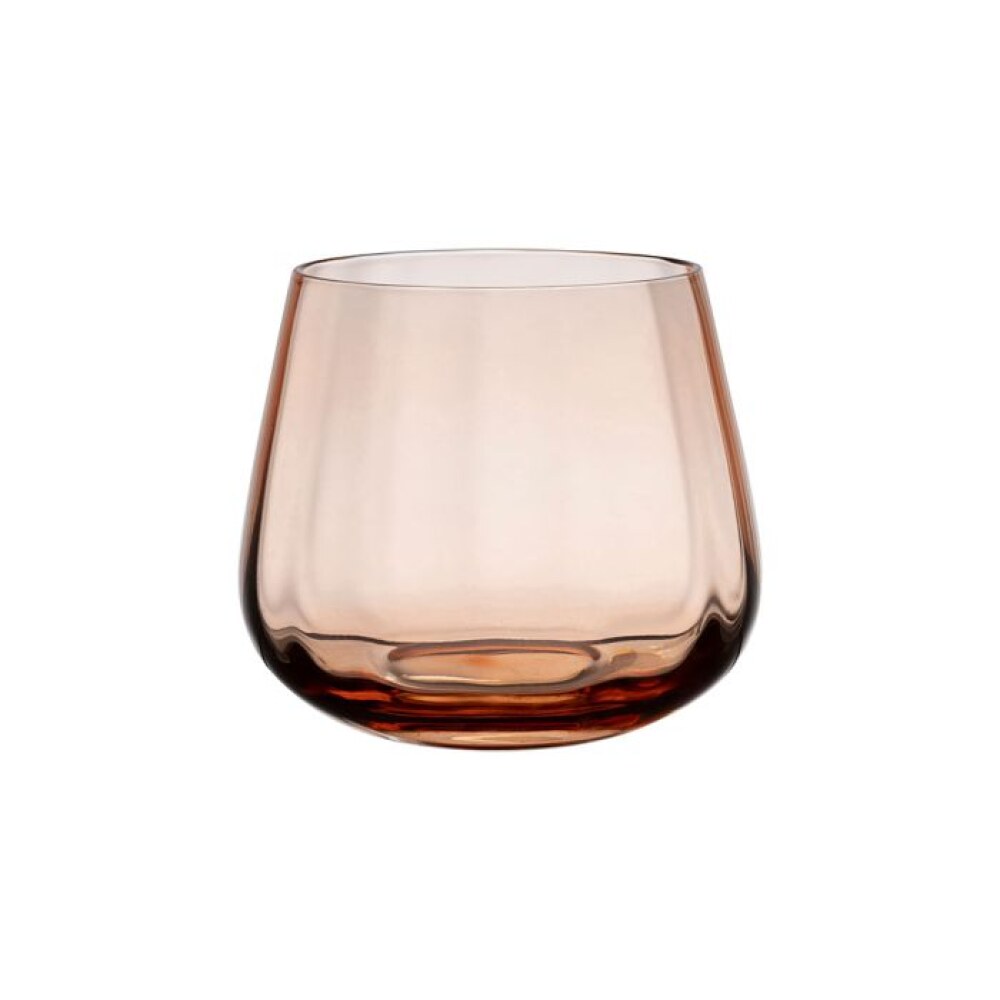 GOBELET SET 6 PCS FUNKY CORAL 36CL VERRE