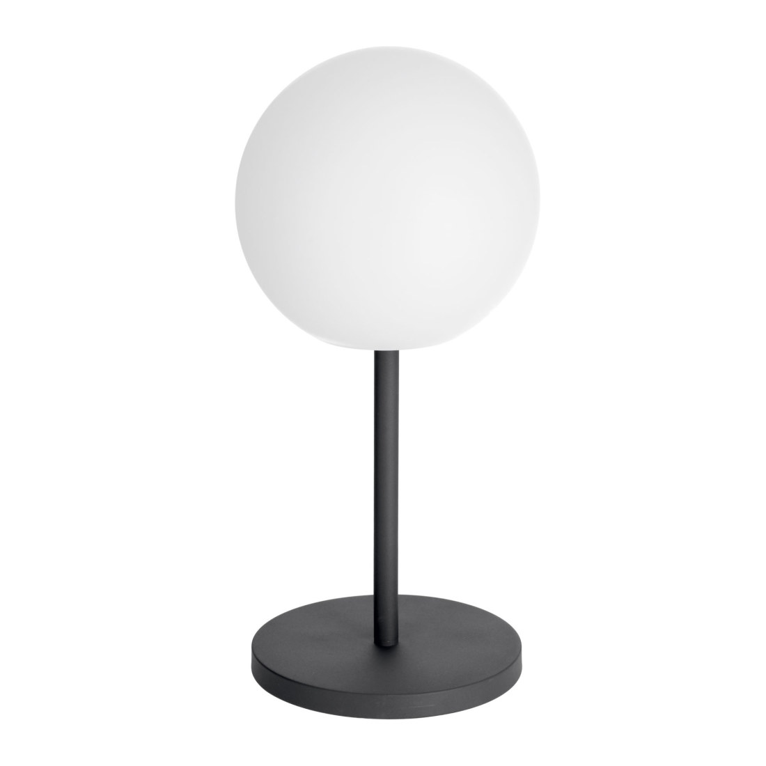 Outdoor Dinesh table lamp in black steel