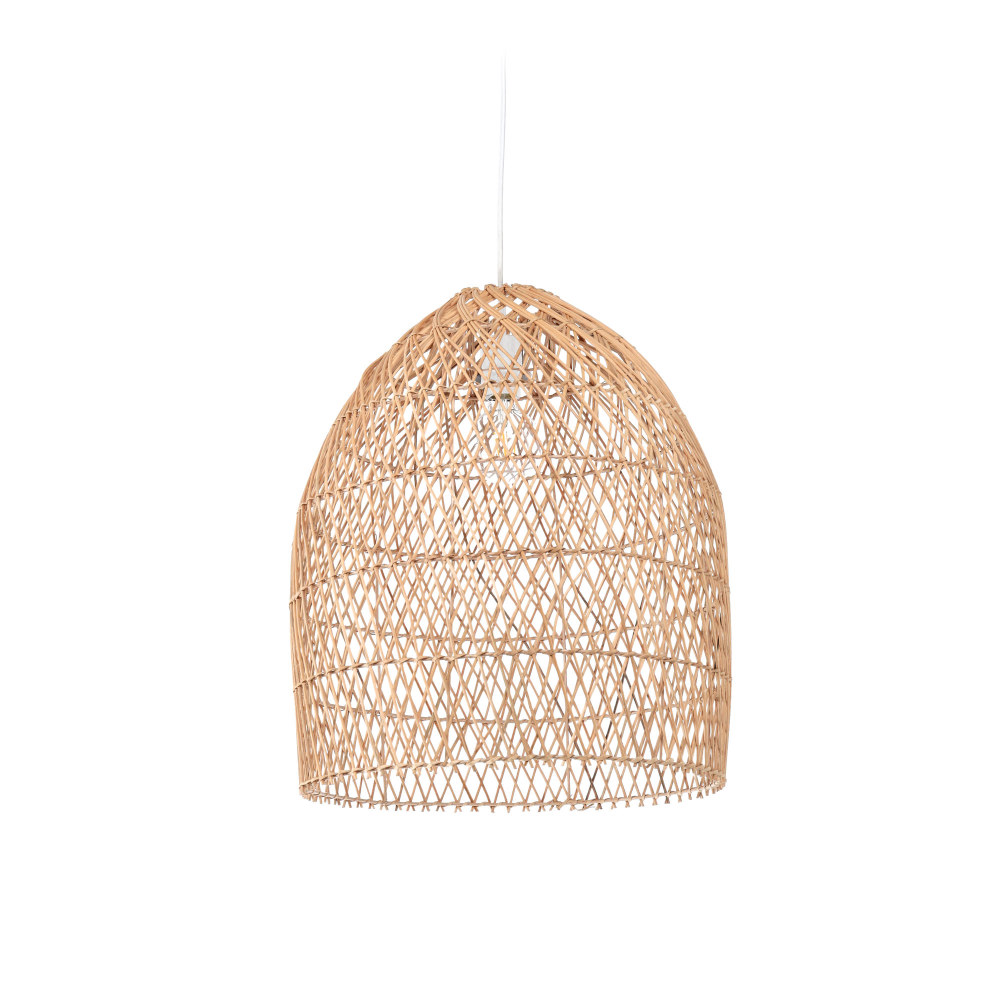Domitila ceiling light shade in rattan with natural finish  44 cm
