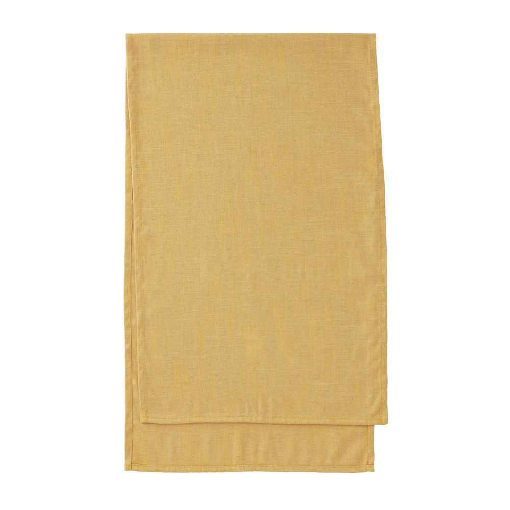 Mustard-yellow Samay table runner