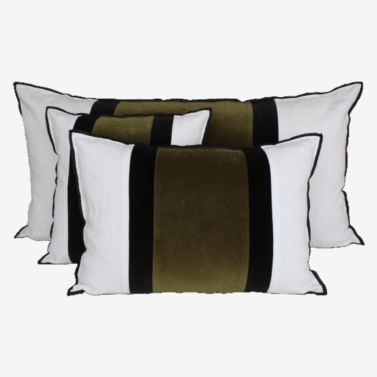 MUMBAI HOUSSE DE COUSSIN BRONZE 40X60