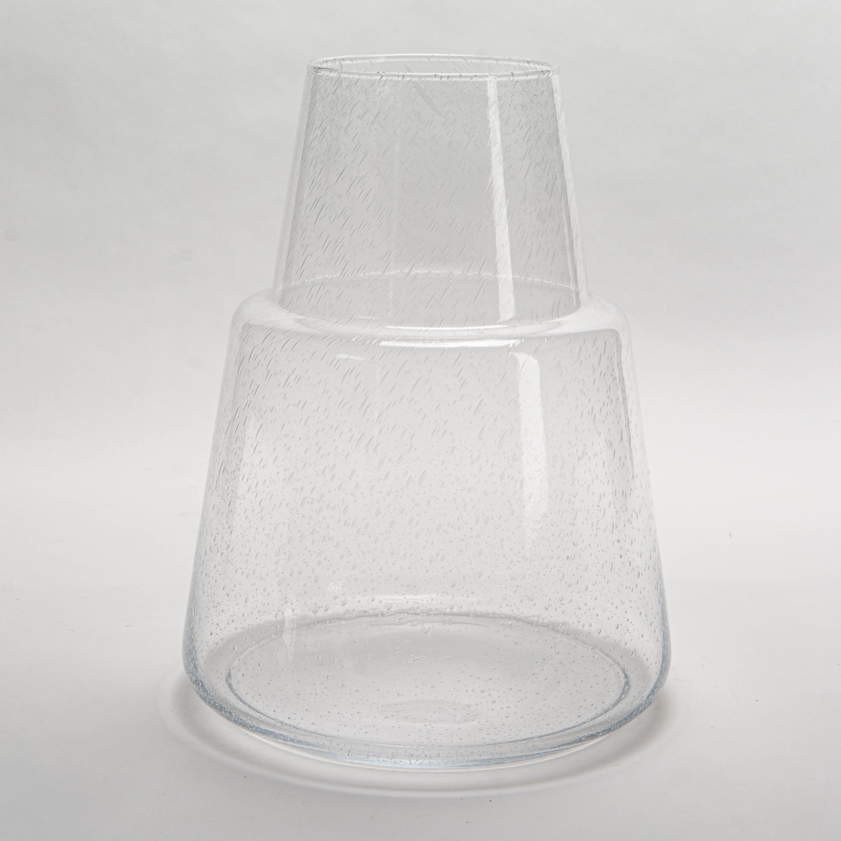 VASE BULLE VOLCANO H33 D26 TR