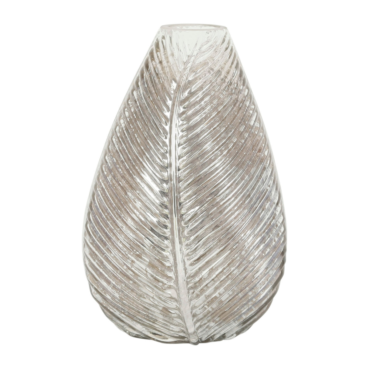 VASE FEUILLE CHAMP 14.5X12xH22