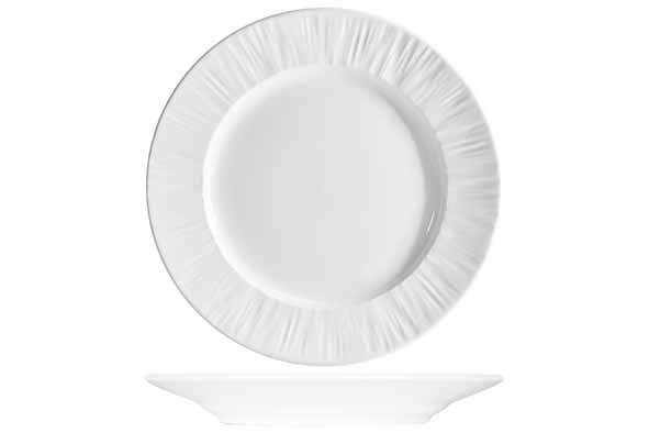 PURE WHITE BREAD PLATE D162CM
