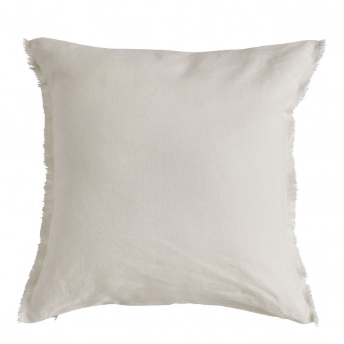 CHLOE Ivory Washed Linen Cushion Cover 50x50