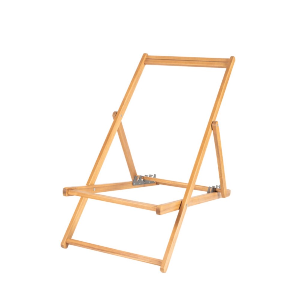 STRUCTURE DE CHILIENNE BOIS TECK 52X118