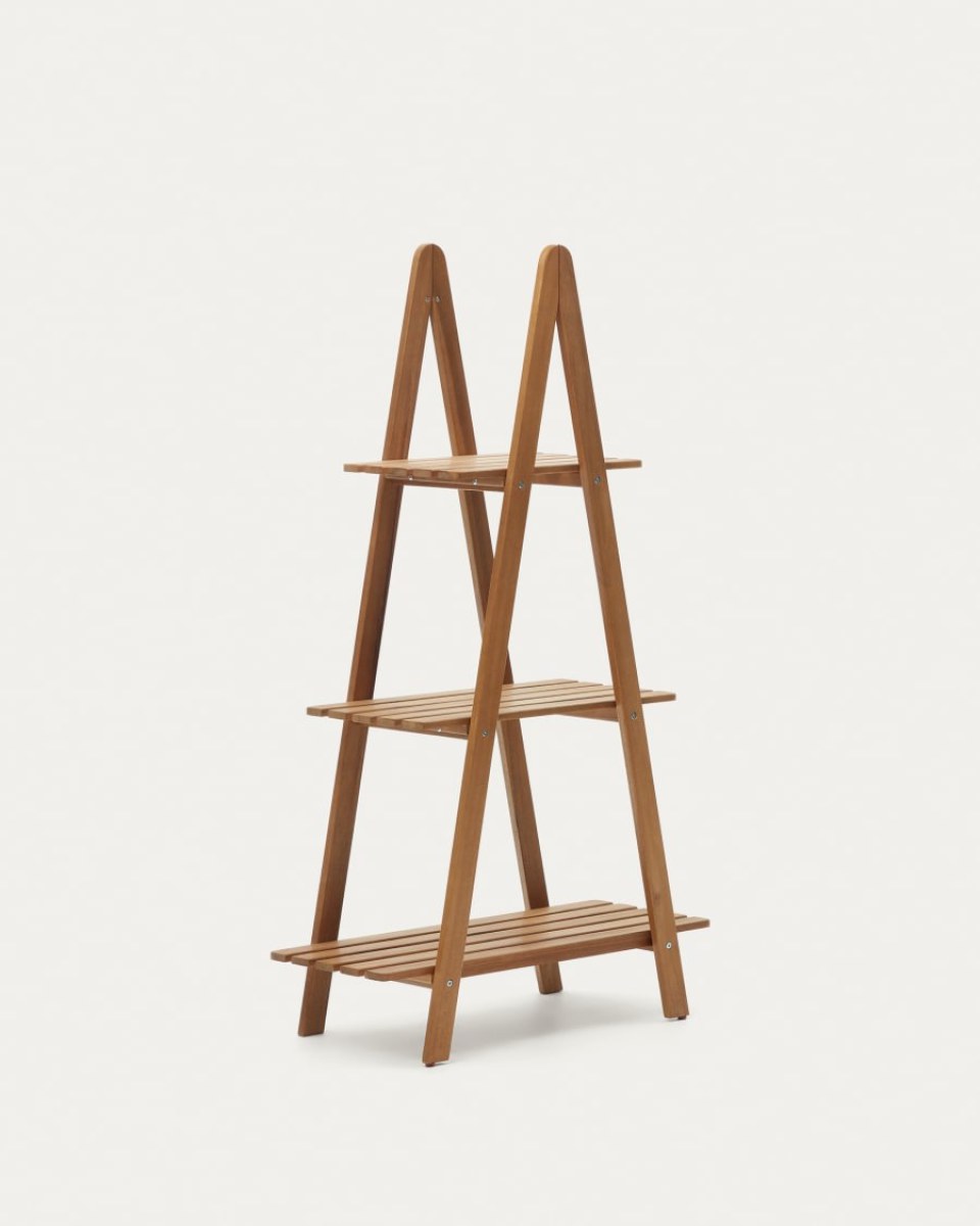 Victora outdoor shelving unit made from solid acacia wood. 80 x 140 cm FSC 100%