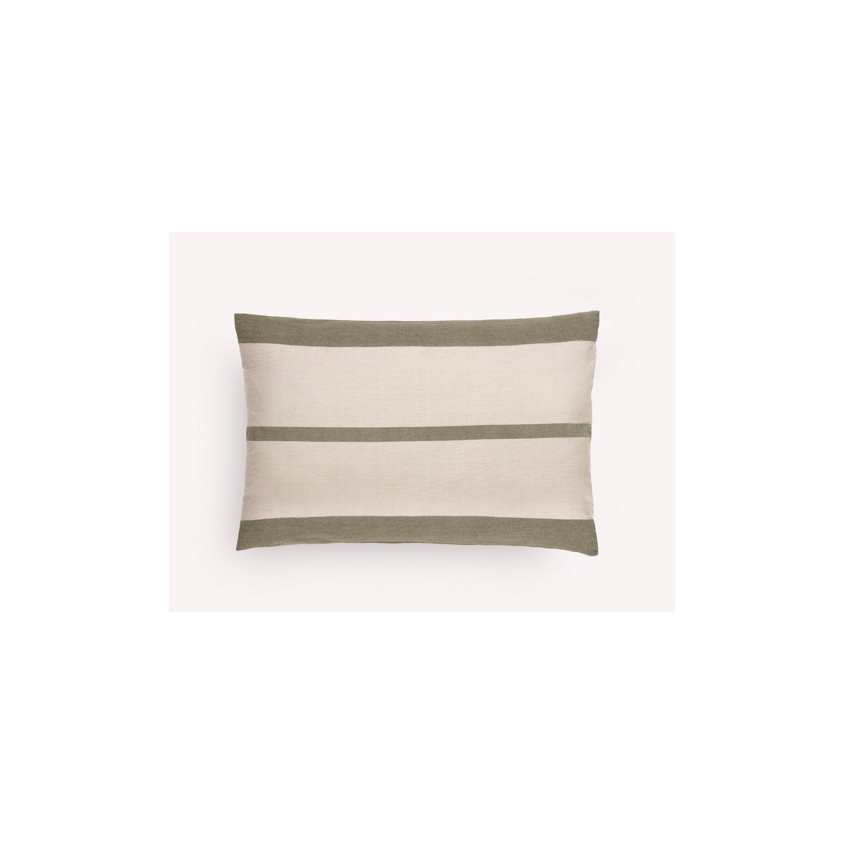 Housse de coussin 55x80 cm Janis Mousse