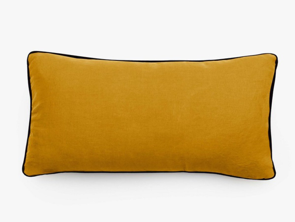 Housse de coussin 55x110 cm Prelude Gold