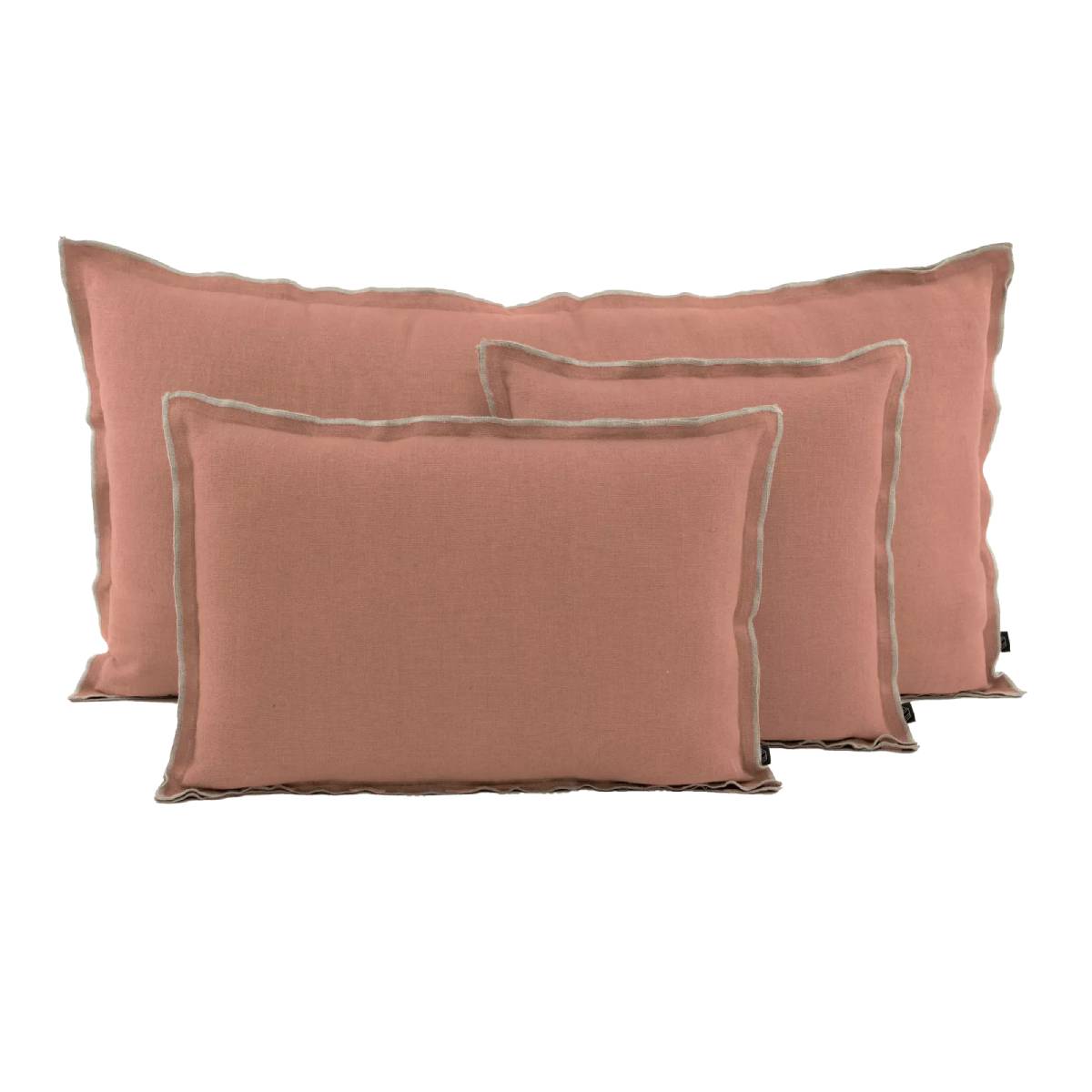 SEONI CUSHION COVER MOCACCINO LINEN 22X43 INCHES 55X110 CM