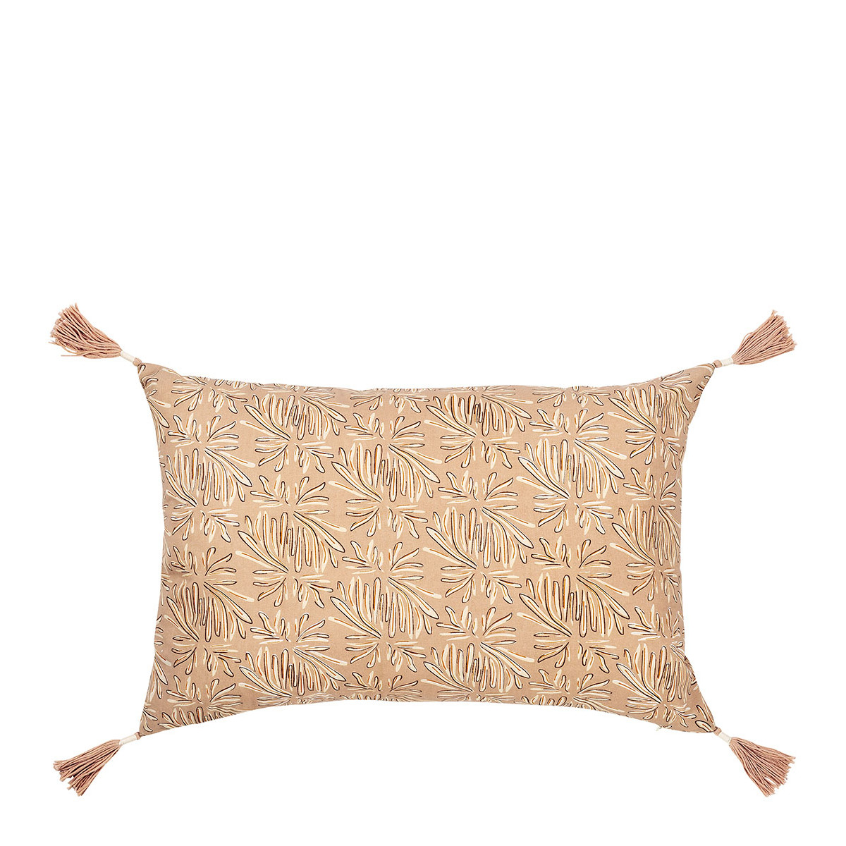 SOLINA pink cotton cushion cover 40x60