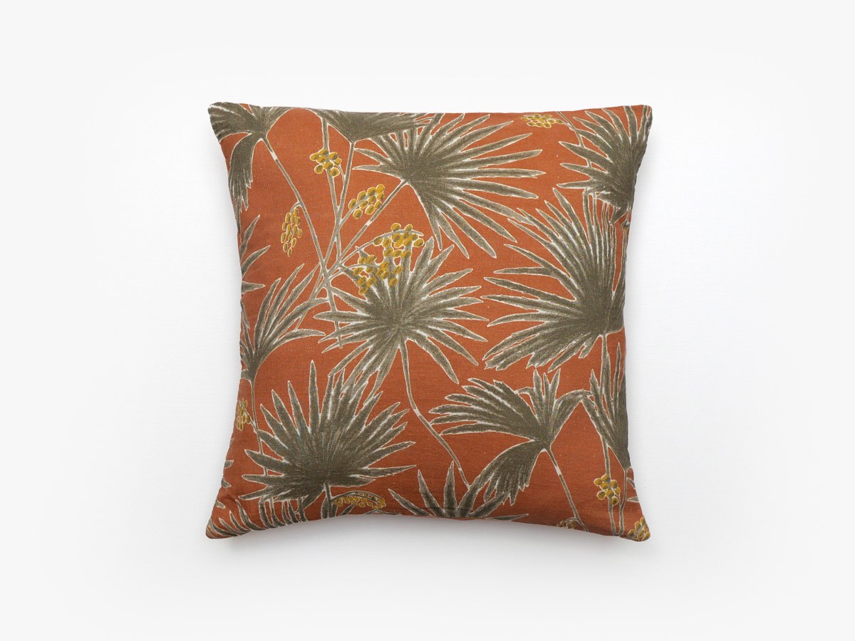 Housse de coussin 45x45 cm Palawan Terre Cuite