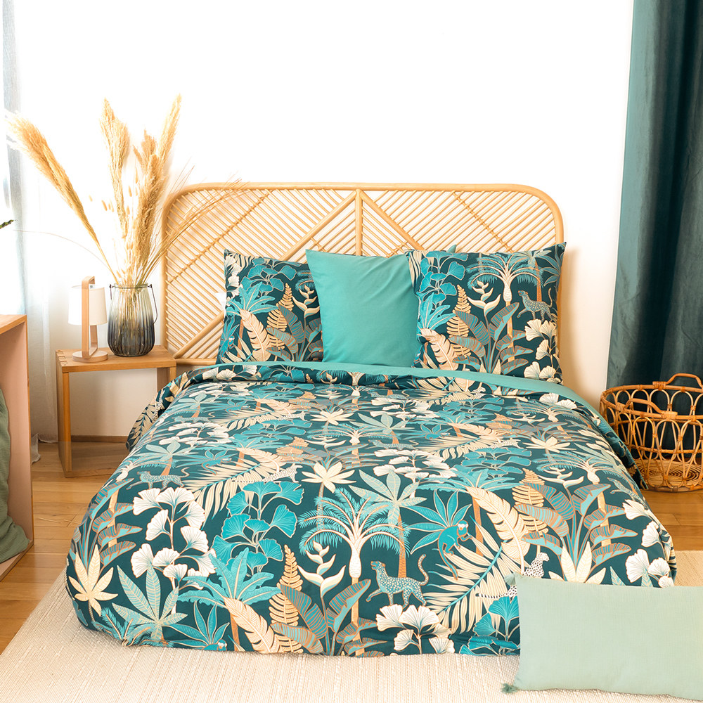 COTON 57F LEOPARDIE DUVET COVER SET 260X240