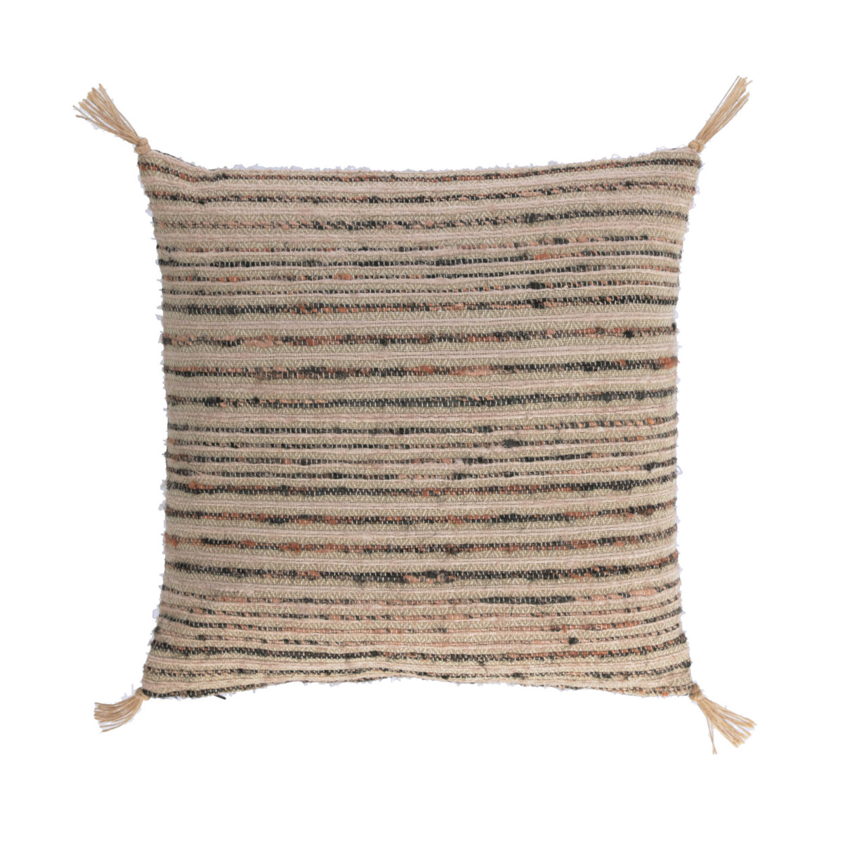 Briksa cotton and silk cushion cover multi-colour 45 x 45 cm