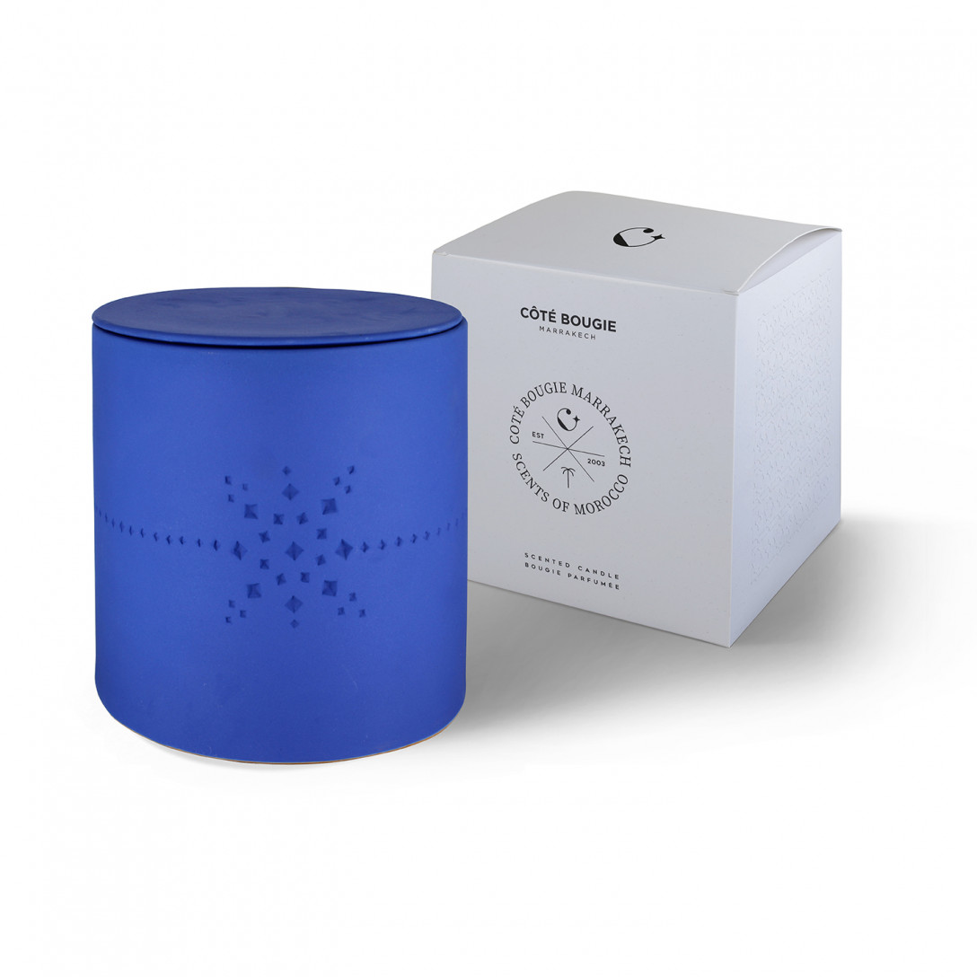 BOUGIE IZZA BLEU XL