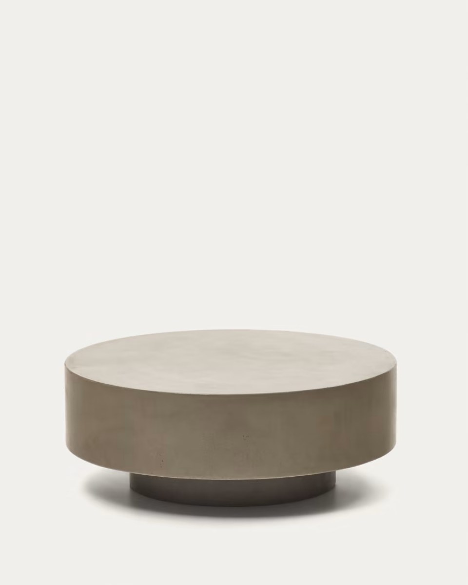 Garbet cement coffee table.  80 cm