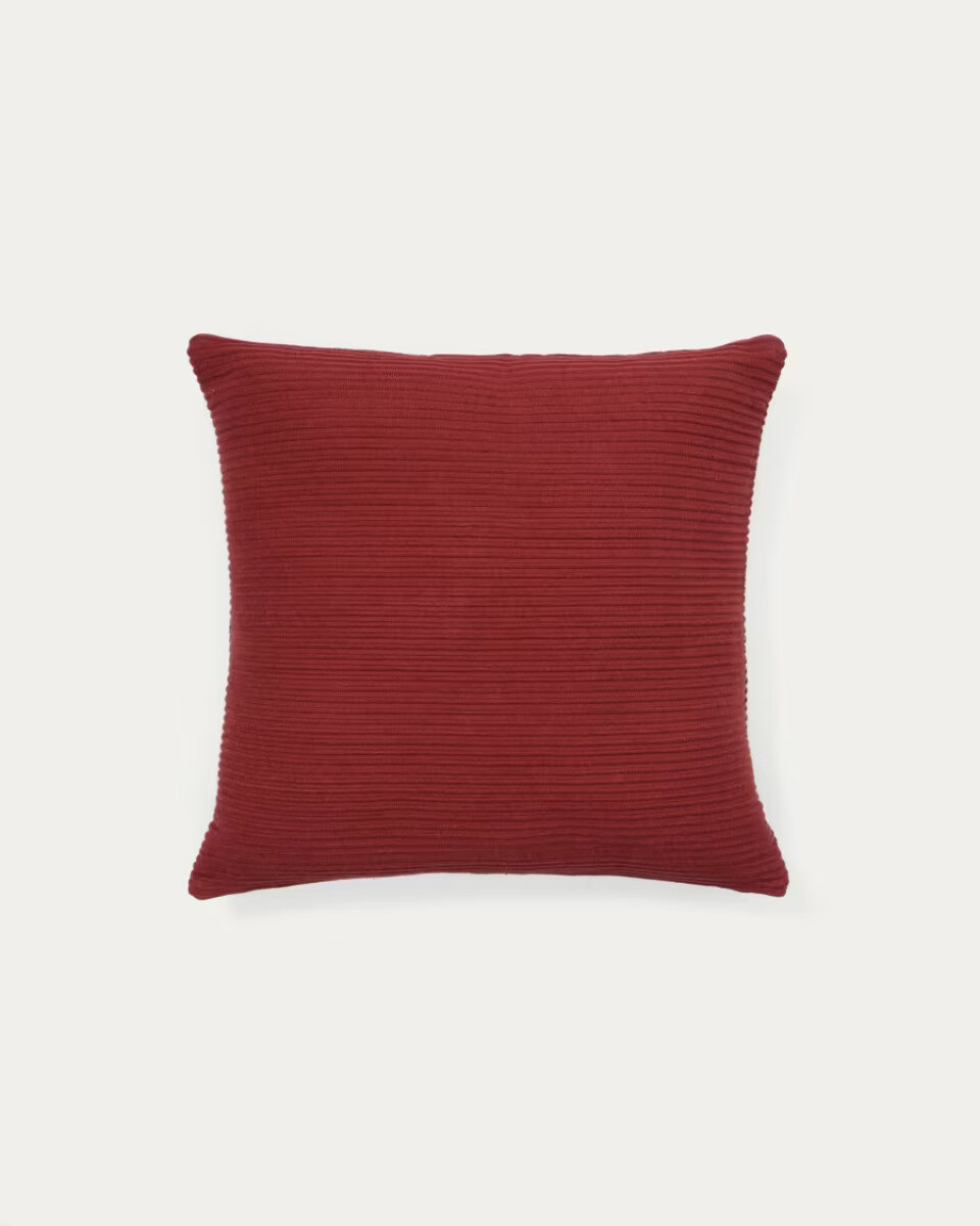 Minec terracotta. 100% cotton cushion cover. 45 x 45 cm