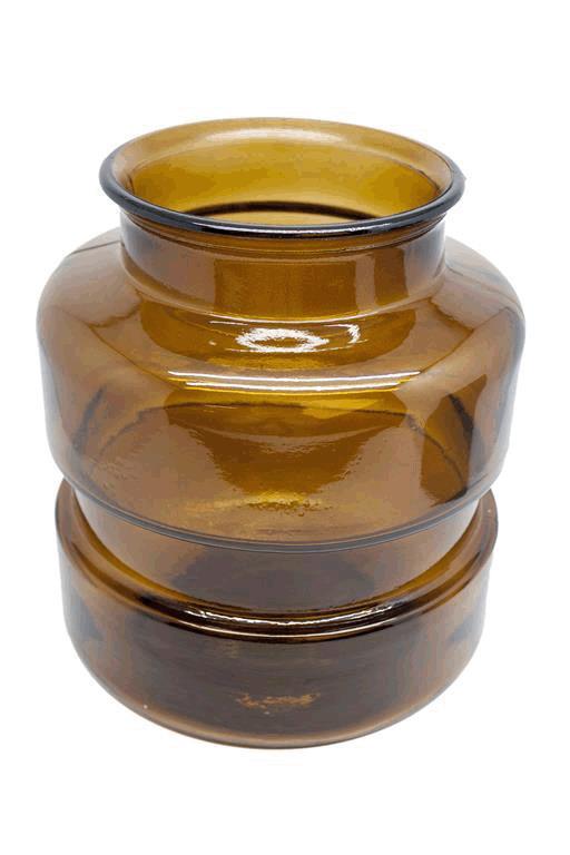 V2-G165-BR vase glass