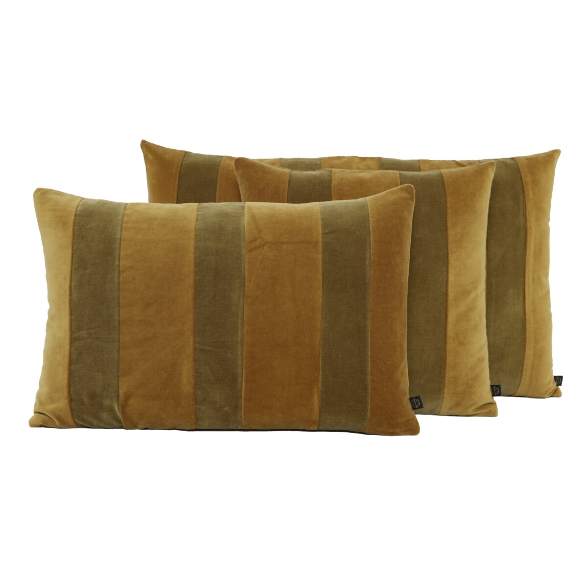 RIO CUSHION GOLD VELVET 18X18 INCHES 45X45 CM