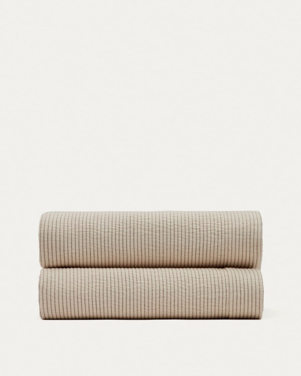 Bedar 100% cotton beige quilt for 90/135 cm bed
