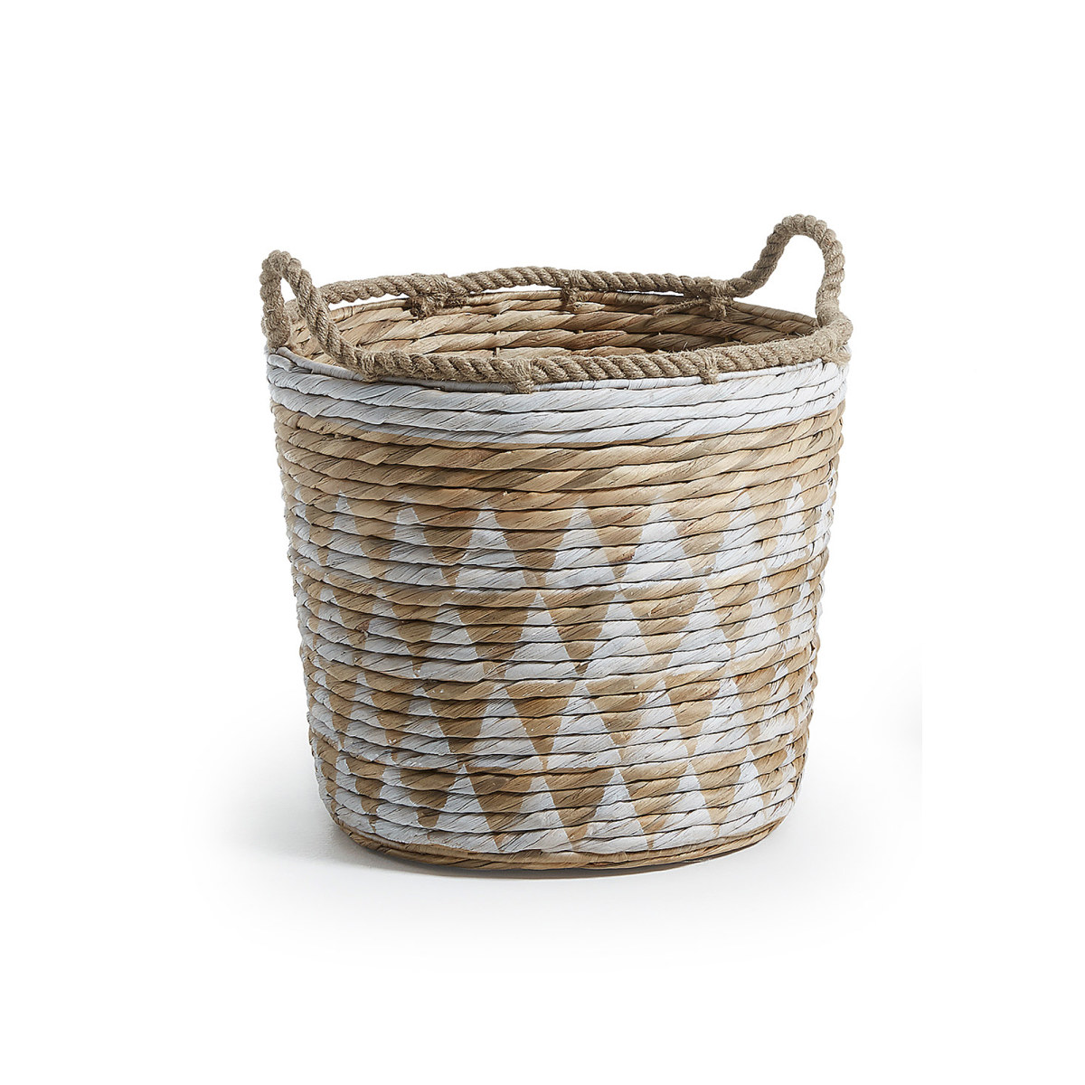MAJA(MAST) baskets water hyacinth white(LARGE)