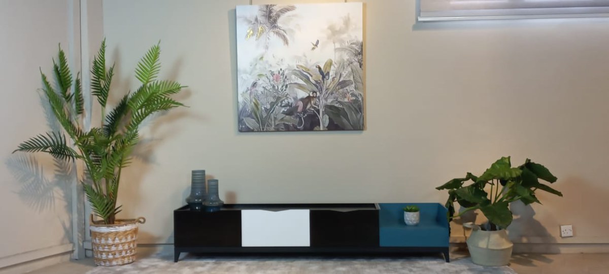 HQ-9001 TV CABINET 2000*400*390mm