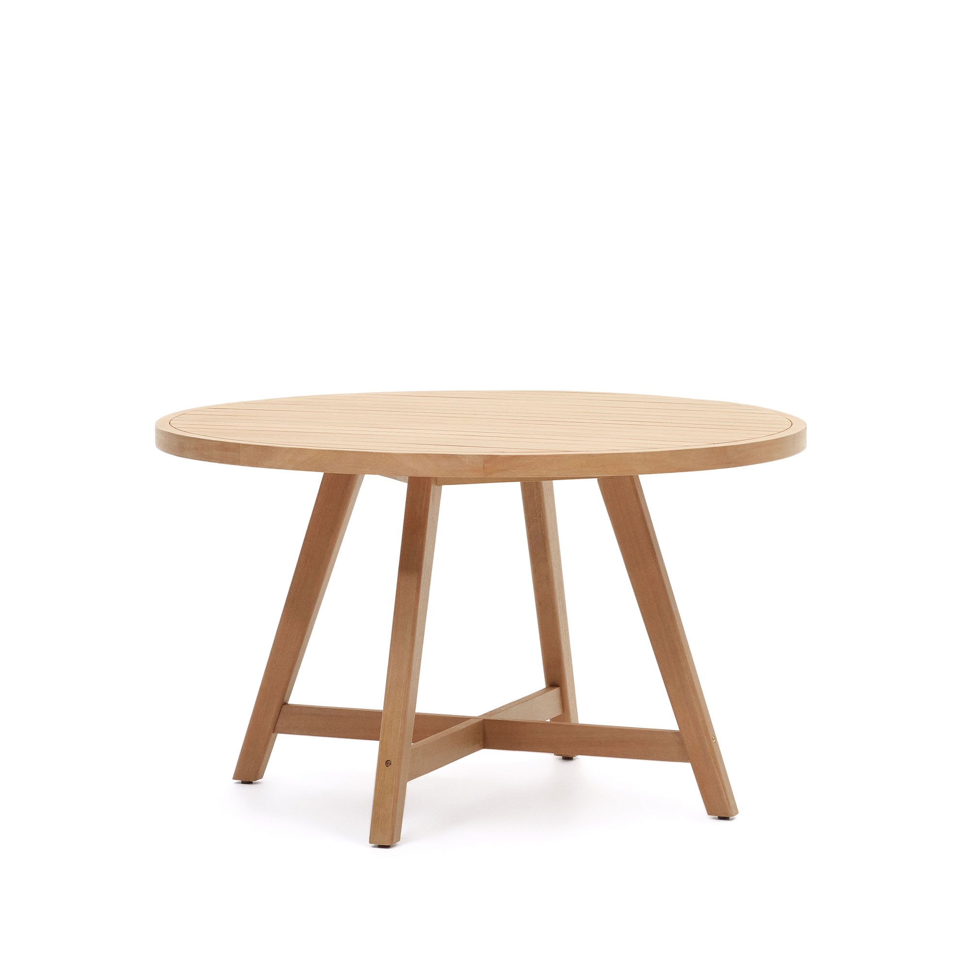 Urgell 100% OutdoorRound Table in Eucalyptus Wood 130 cm FSC