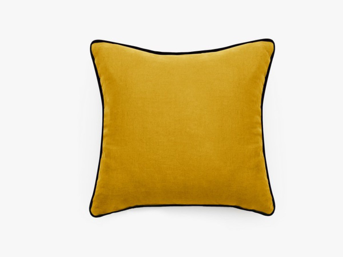 Housse de coussin 45x45 cm Prelude Curry