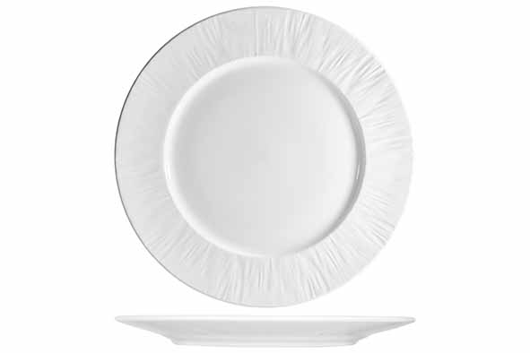 PURE WHITE DINNER PLATE D272CM