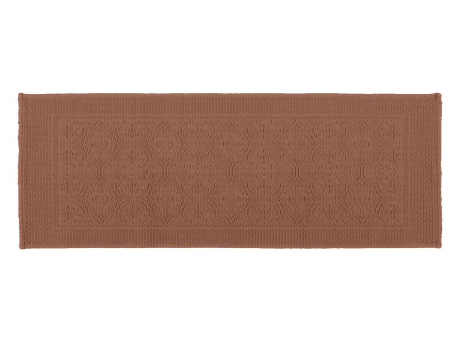 KYMI BATHMAT MOCACCINO COTTON 22X43 INCHES 55X110 CM