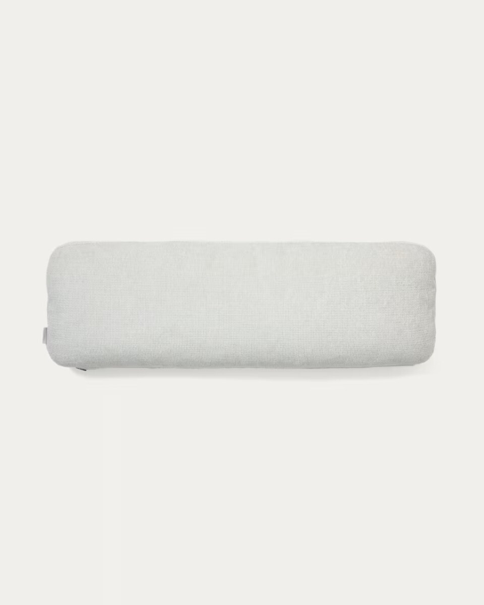 Nuala pearl-coloured cushion. 24 x 72 cm