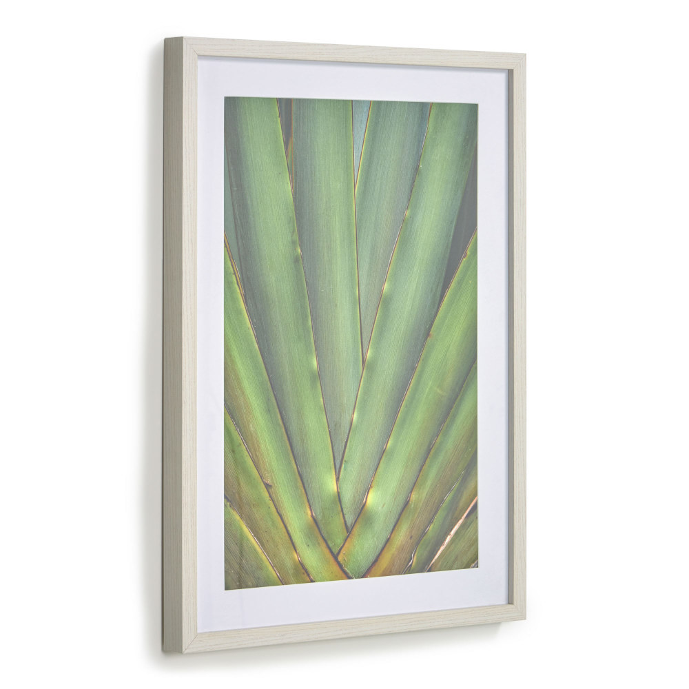 Lyn picture with green aloe 50 x 70 cm