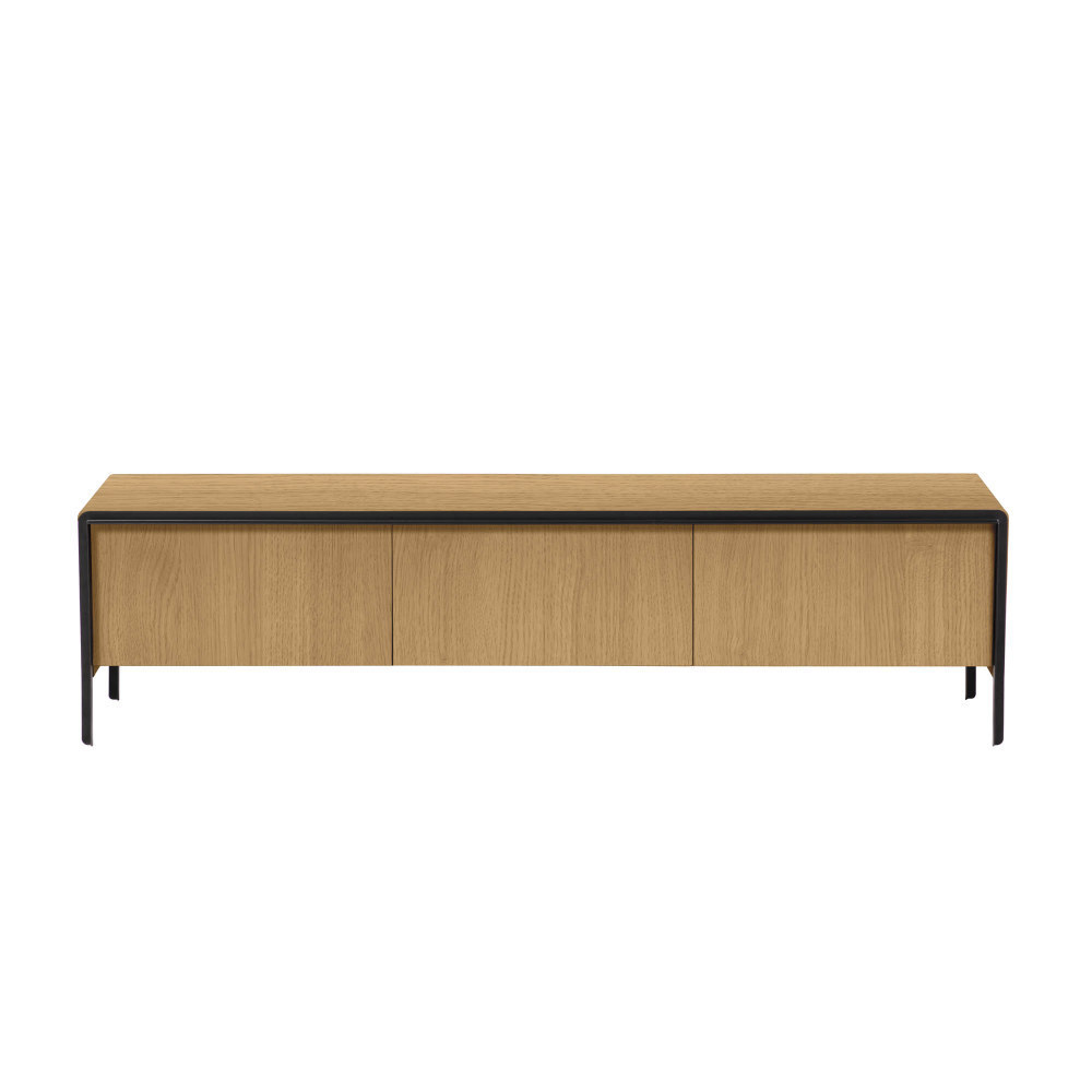 Nadyria oak wood TV Stand 180 x 50 cm