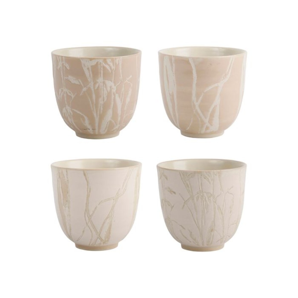 GOBELET X4 TER-BOHEM NUDE 12CL