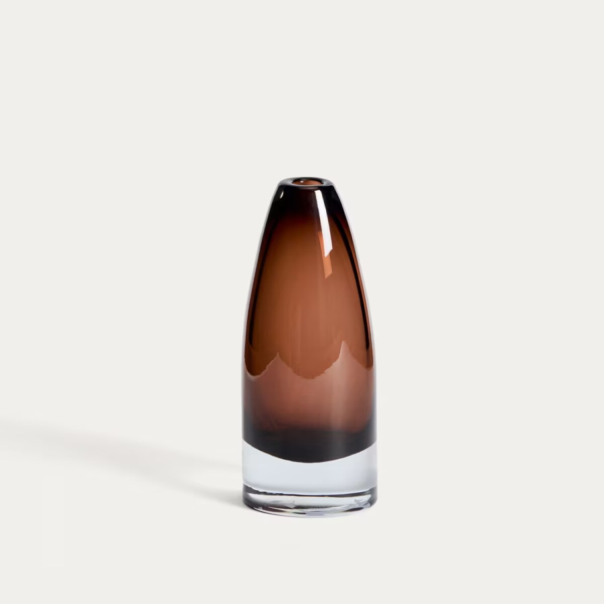 Toli green glass vase 22.5 cm