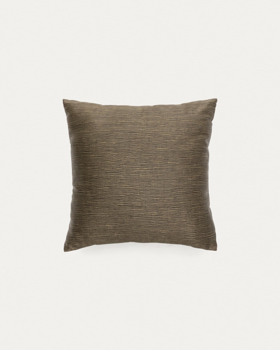 Mirca green textured cushion cover. 45 x 45 cm
