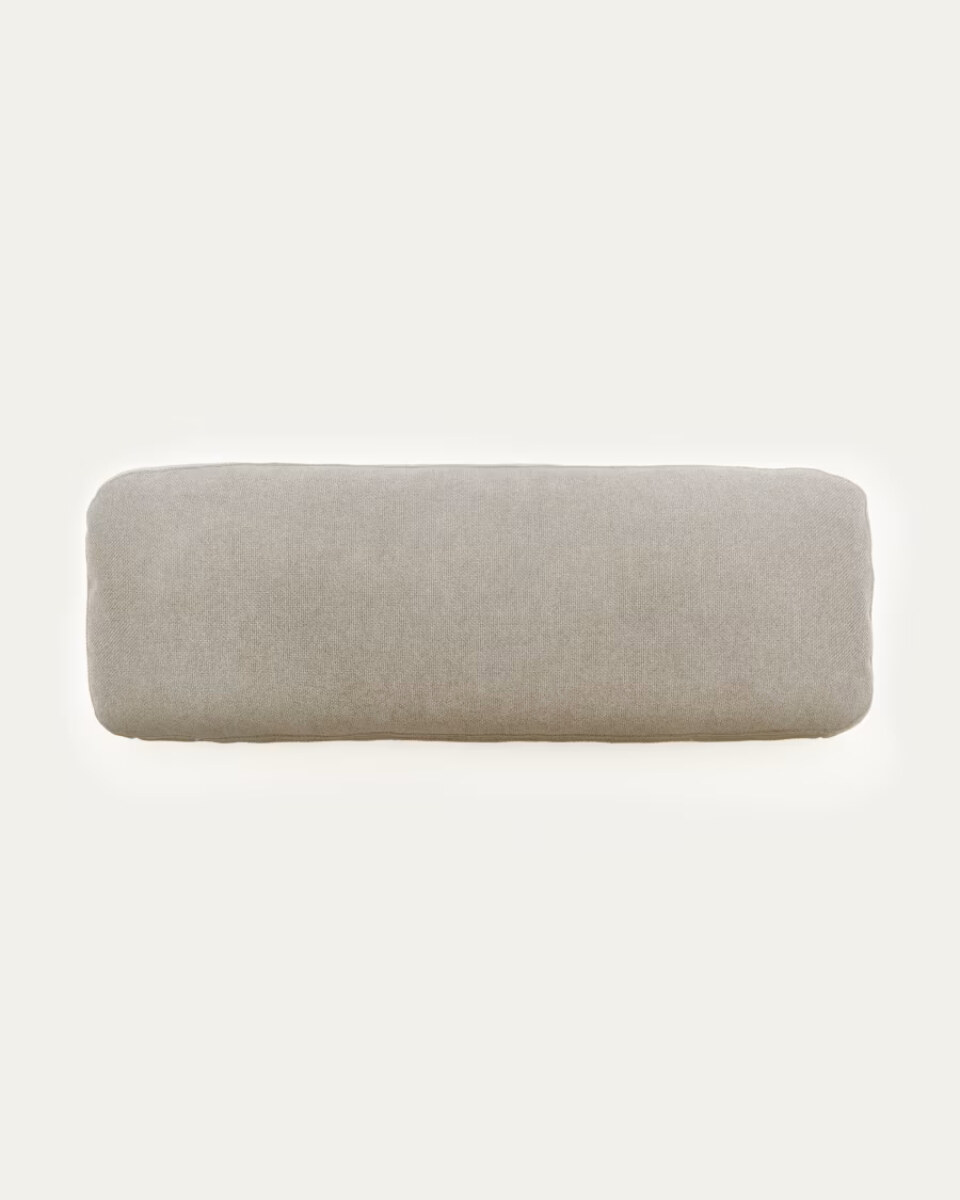 Neom cushion in beige. 24 x 72 cm FSC Mix Credit