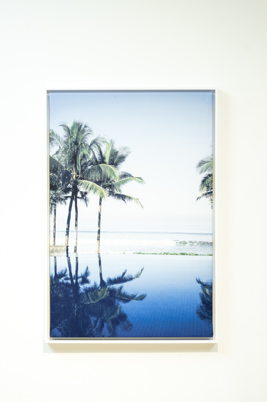 81886 Toiles classiques imprimÃ©es avec encadrement BLANC 60X90