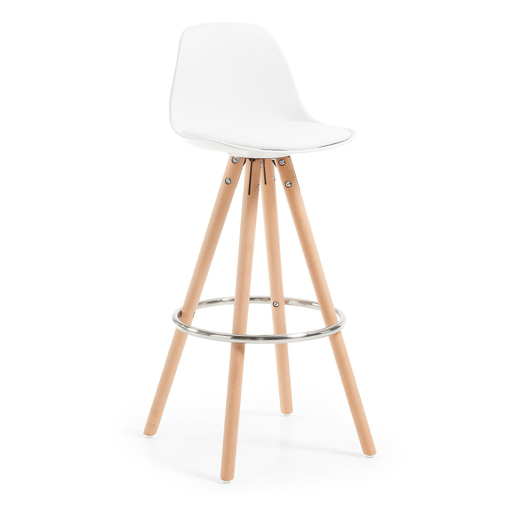 White Slad barstool height 74 cm
