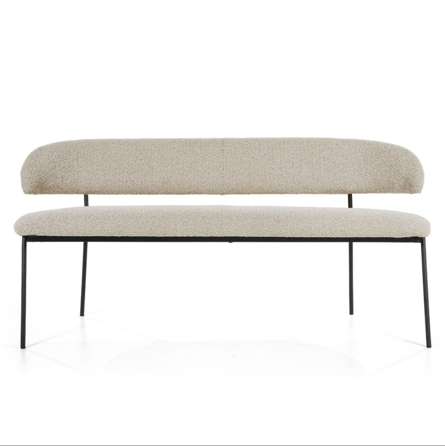 Dining bench Luka - taupe Copenhagen