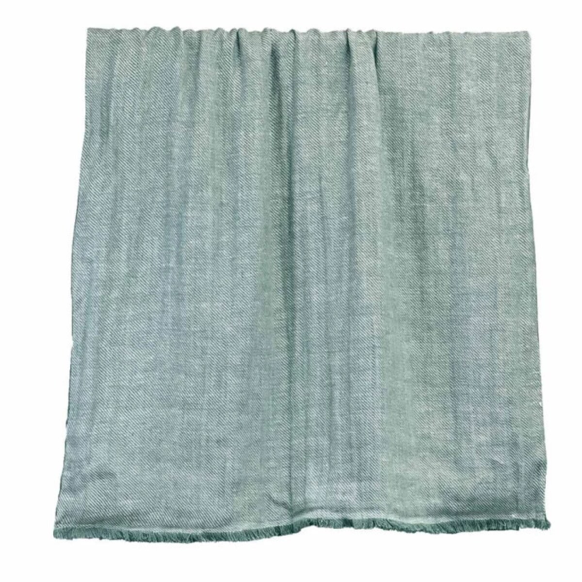 PLAID CUBA LIN CELADON 135X190