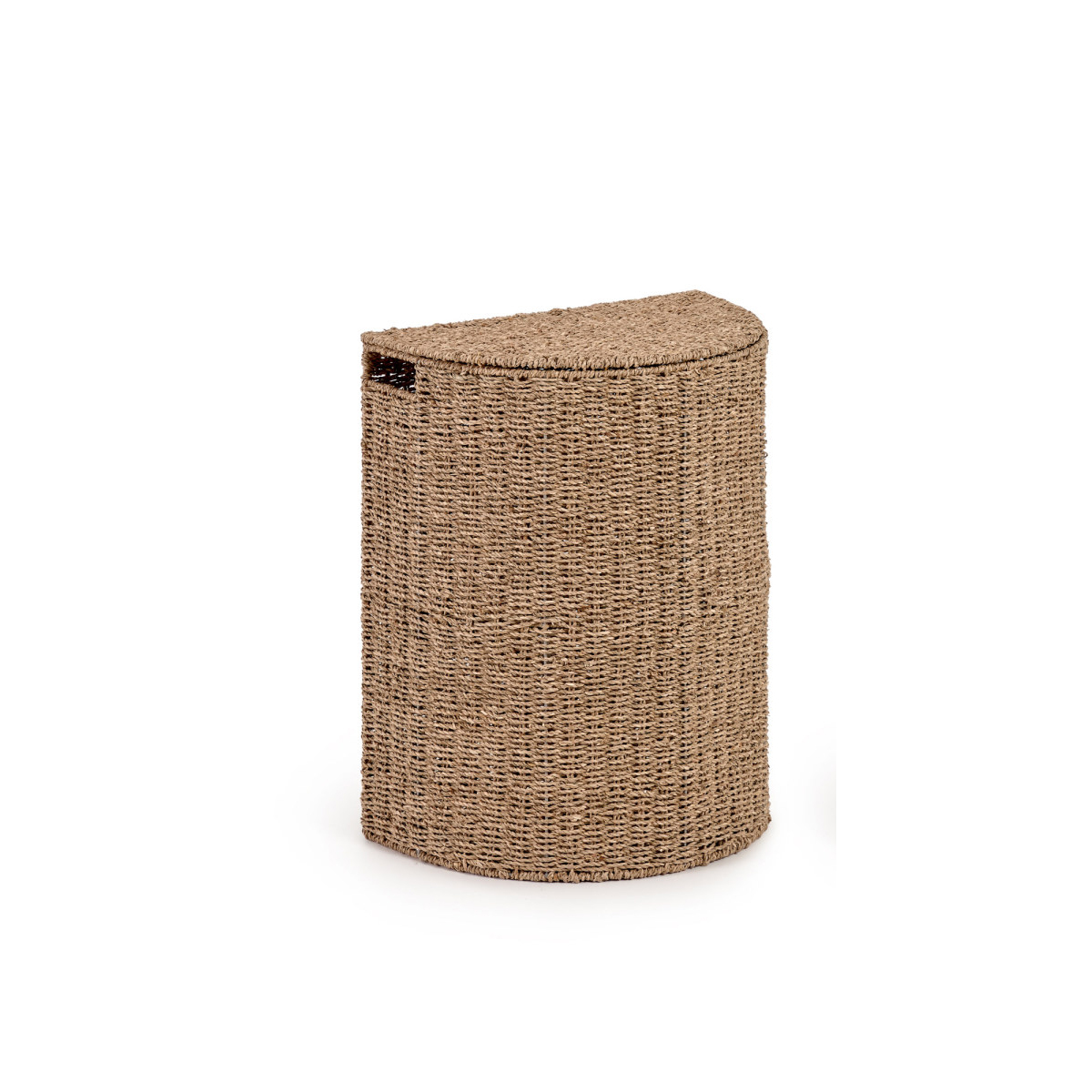 Nazaria basket- made from natural fibre rope- with a natural finish(SMALL)