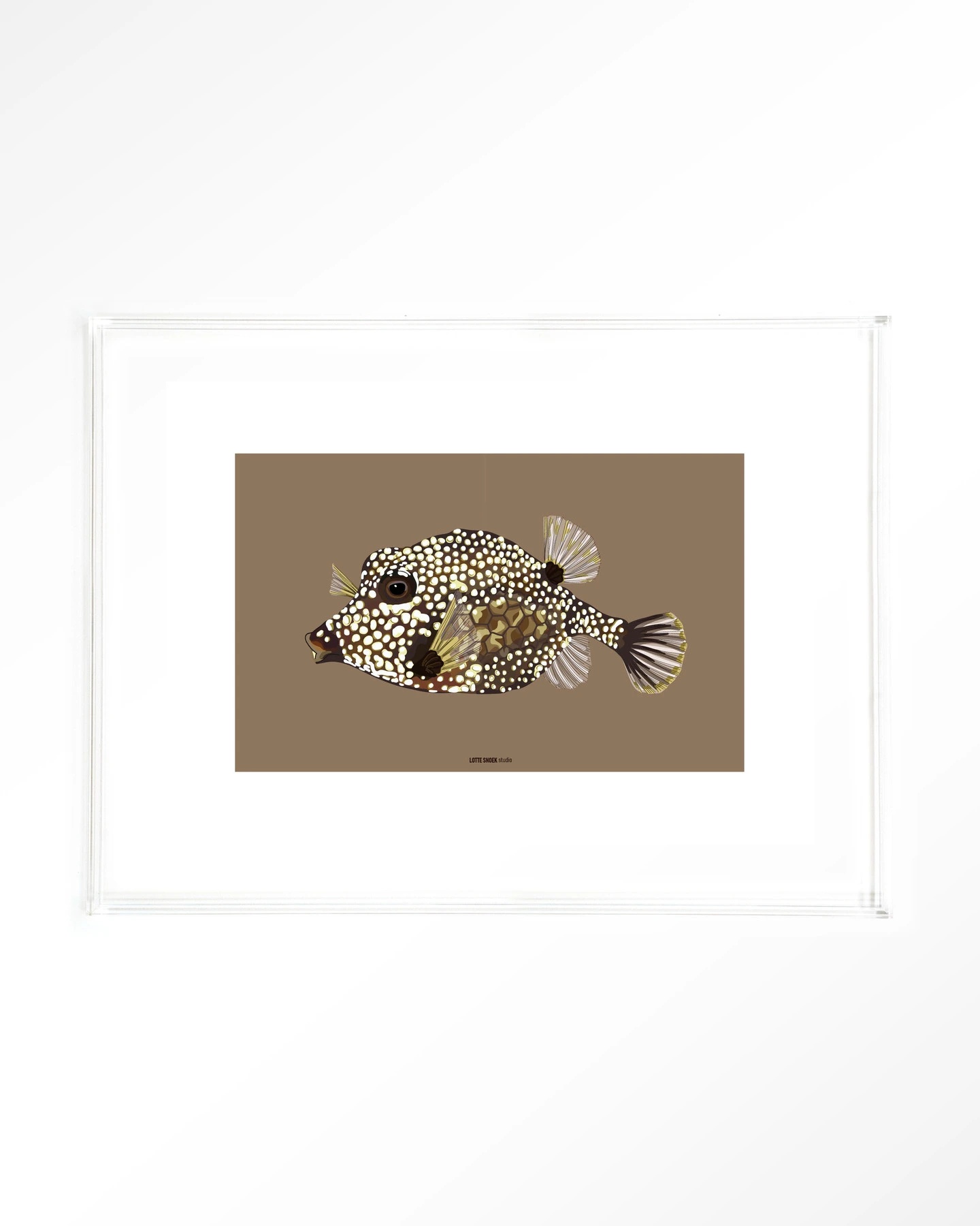 Bisou Acrylicframe50x70cm-clear