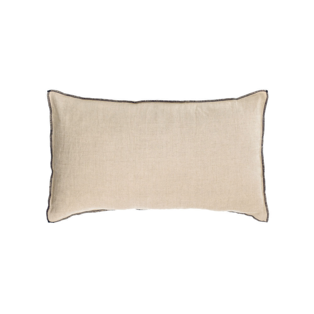 Elea 100% linen cushion cover in natural colour 30 x 50 cm