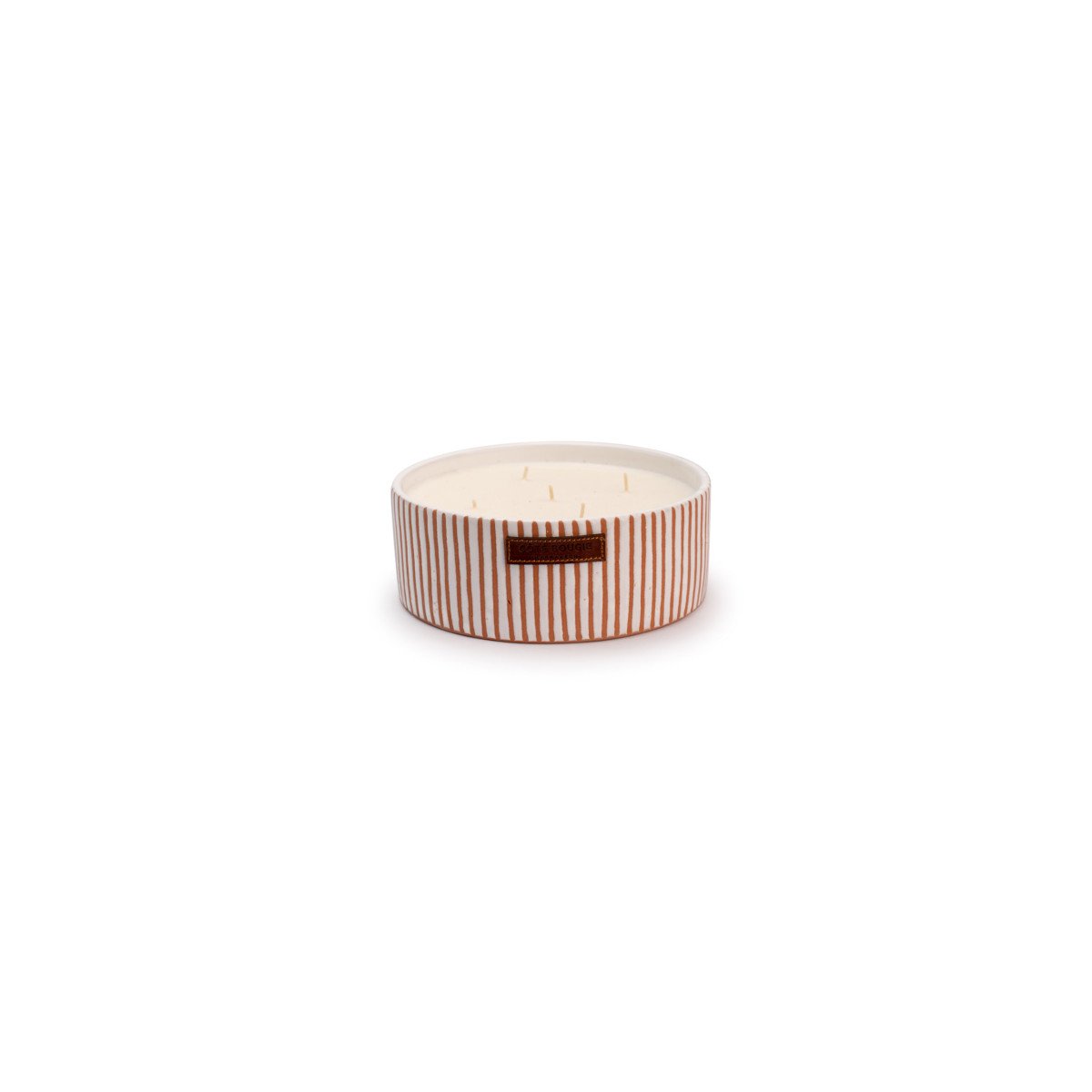 BOUGIE PLATE ZEBRE TERRA L / KAMOUN