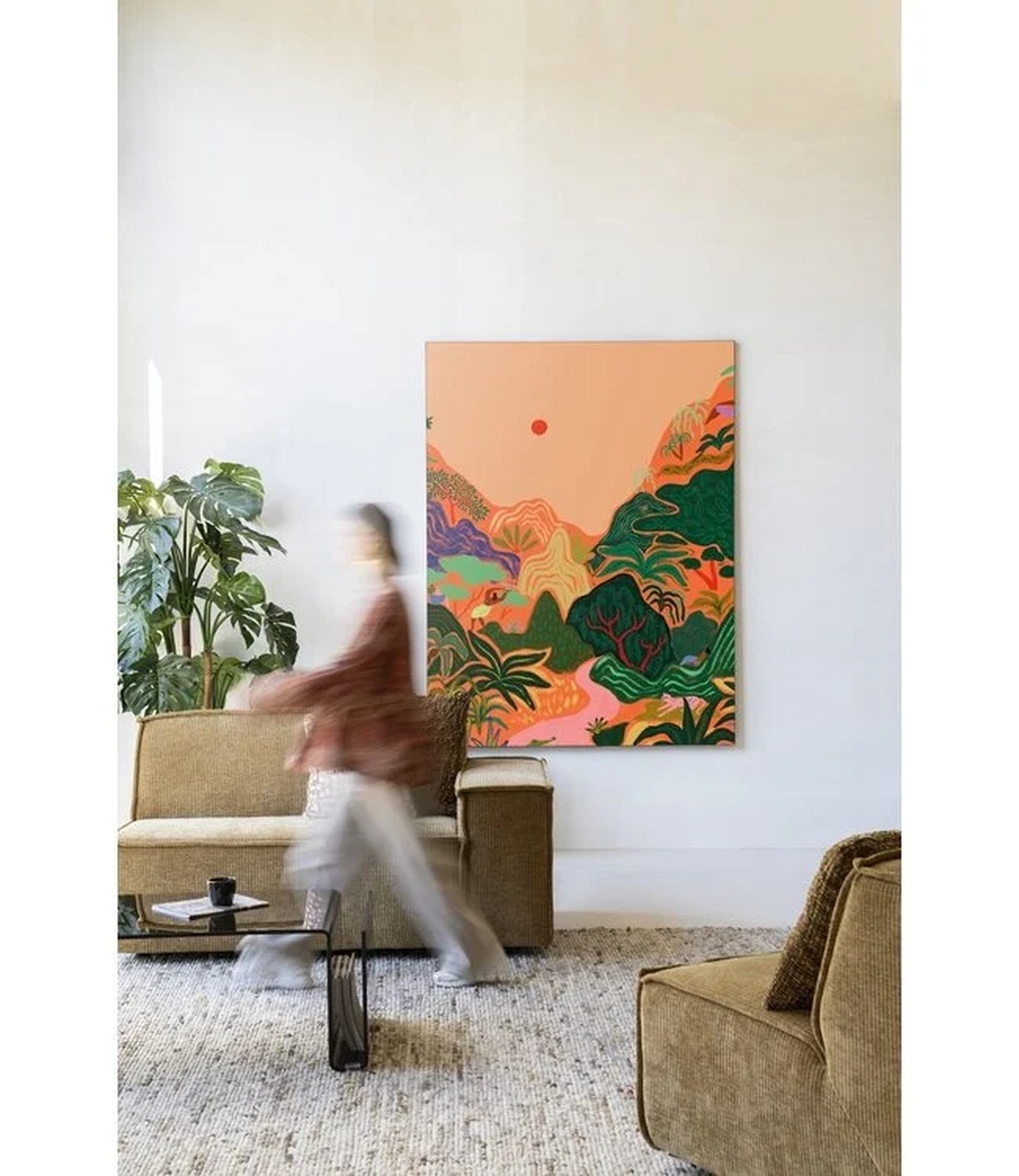 Hidden paradise No frame 80x100 cm