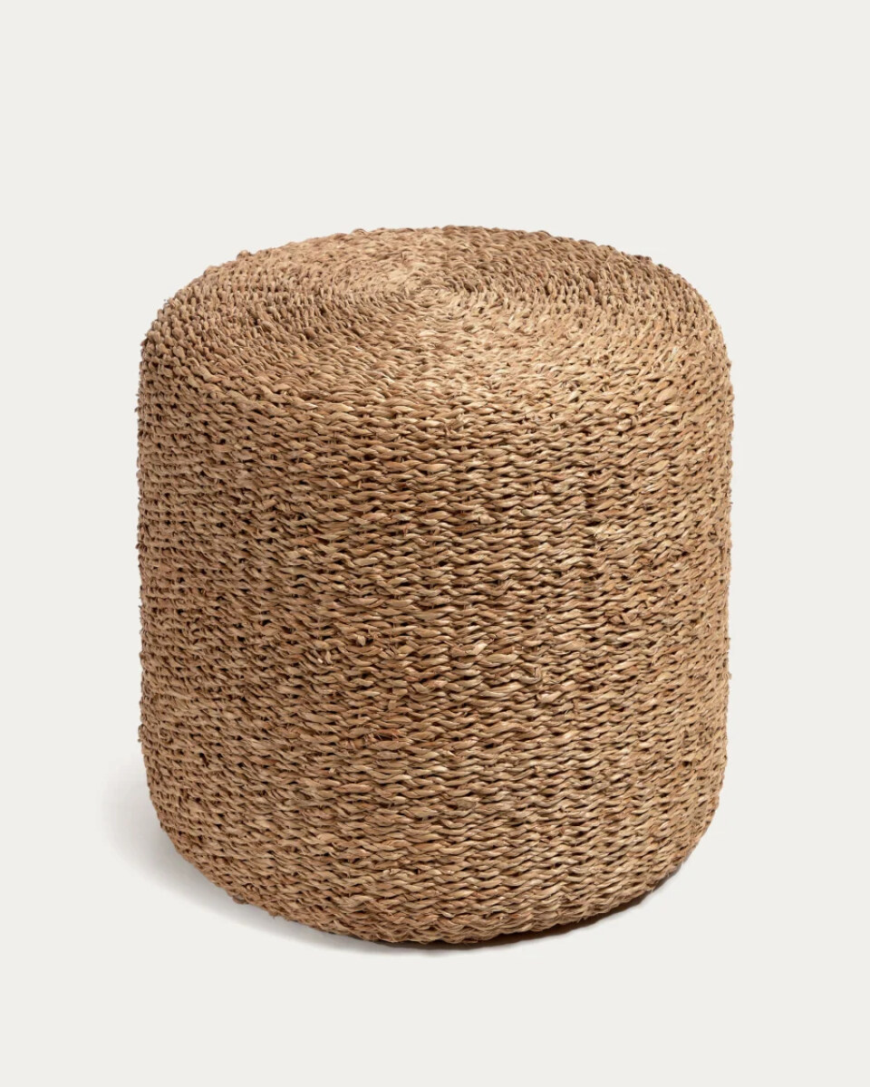 Someina natural fibre round footrest.  40 cm
