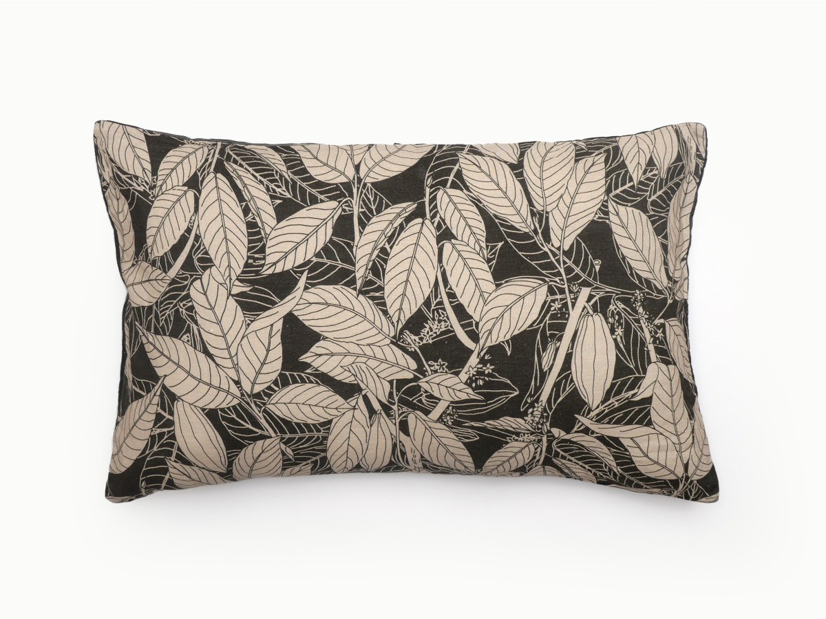 Housse de coussin 40x60 cm Hélios Café